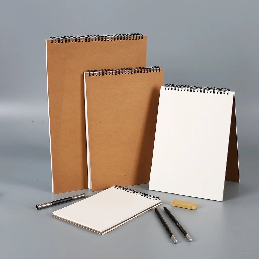 Professional Spiral Sketchbook Thick Paper Art Drawing Notebook