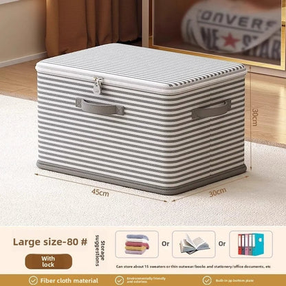 Lockable Foldable Storage Box - Password Protected Organizer