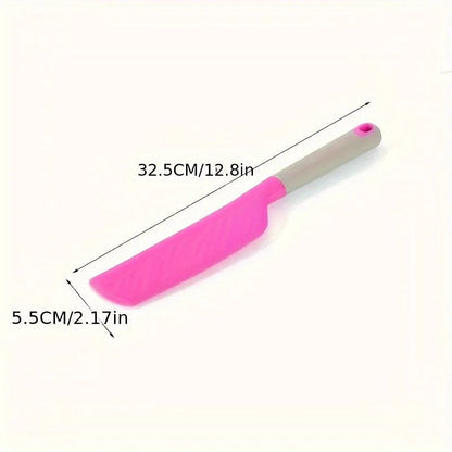 Extra-Large Silicone Spatula Heat-Resistant Non-Stick Cooking Tool