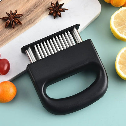 48-Pin Stainless Steel Meat Tenderizer - Professional BBQ Tool