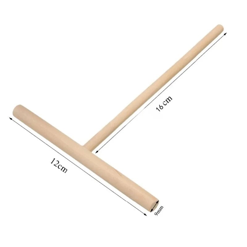Crepe Pancake Batter Spreader - Round Kitchen Tool for Flat Breads