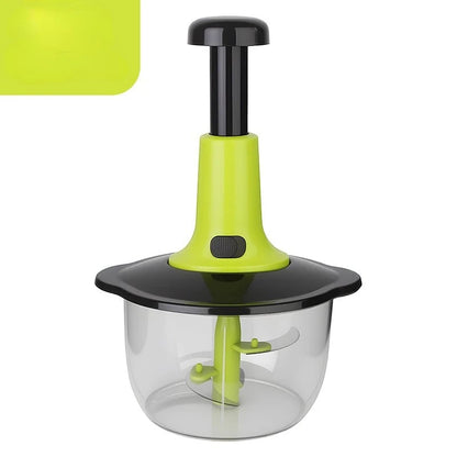 Durable Plastic Vegetable Fruit Herb Chopper - Compact Kitchen Tool