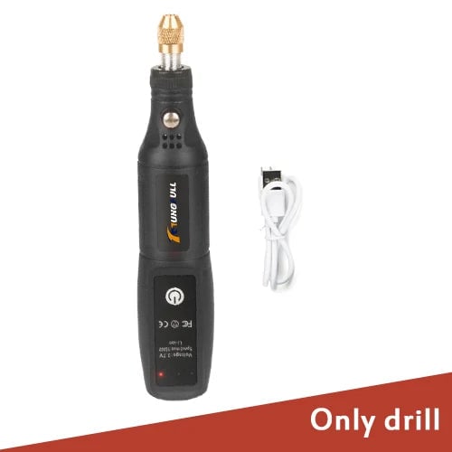 Mini USB Electric Rotary Tool - Wireless Drill for Engraving Jewelry
