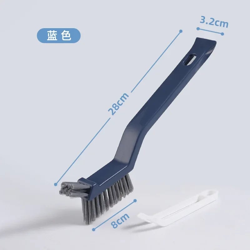 2-in-1 Corner Gap Cleaning Brush - Bathroom Floor Tile Scrubber