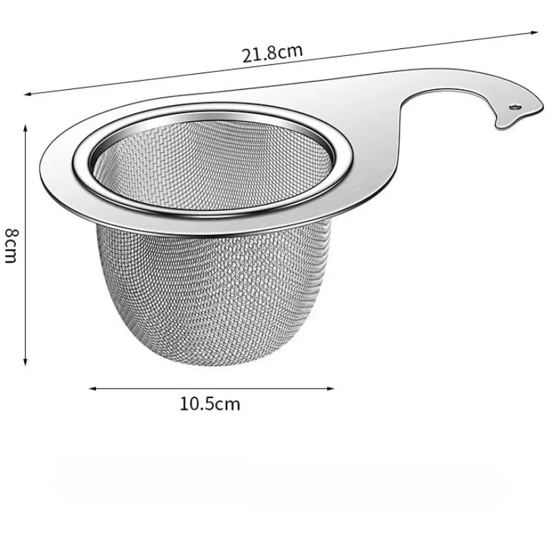 Stainless Steel Swan Sink Strainer Basket Drain Colander