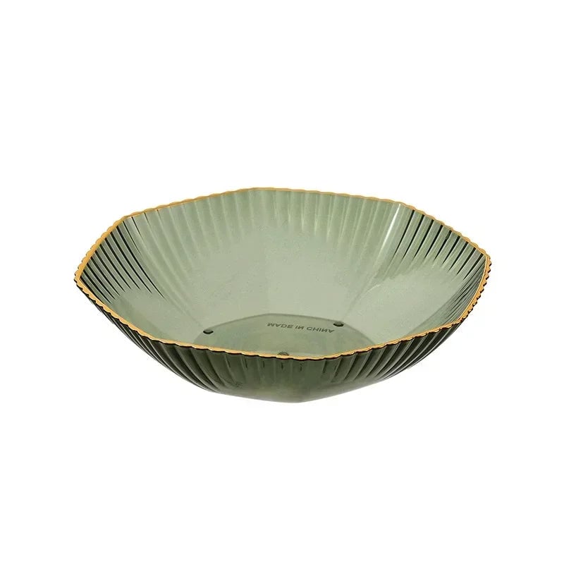 PET Partitioned Serving Plate - Multi-Section Dinnerware Dish