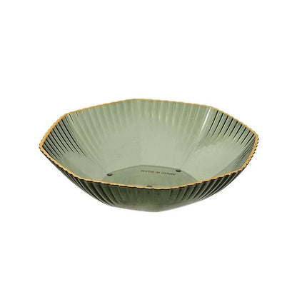 PET Partitioned Serving Plate - Multi-Section Dinnerware Dish