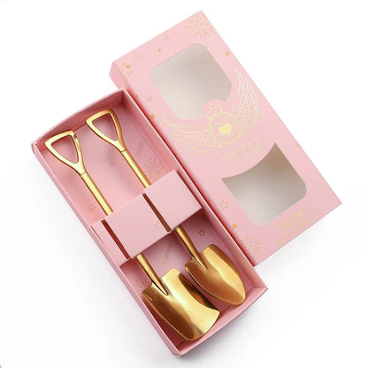 Stainless Steel Shovel Spoon - Ice Cream Watermelon Flat Tip
