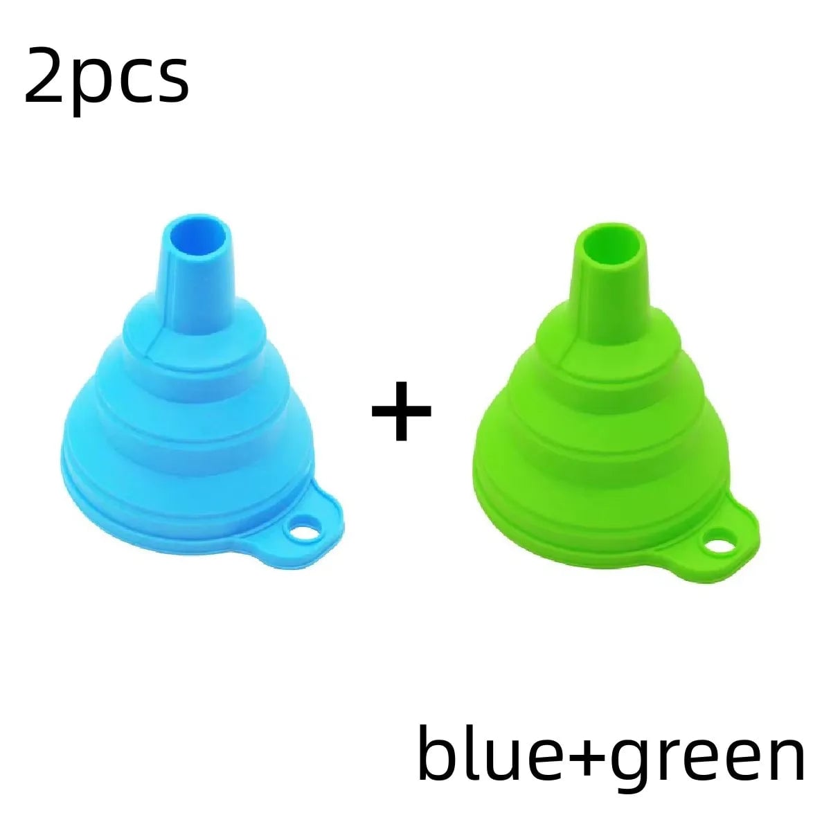 Mini Foldable Silicone Funnel - Collapsible Portable Kitchen Tool