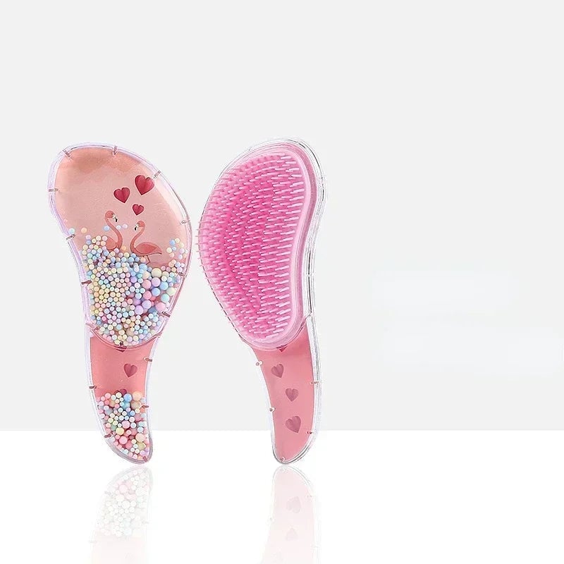 Anti Static Massage Unicorn Hair Brush - Tangle Detangle