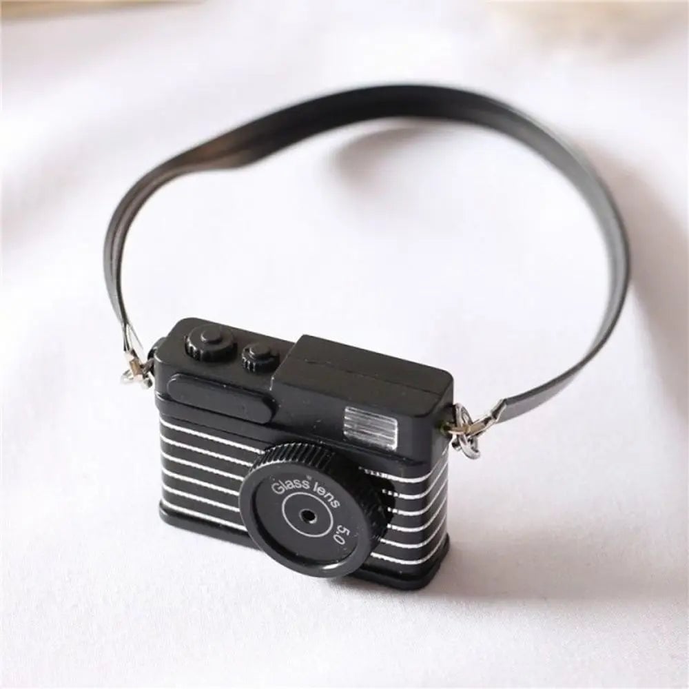 Miniature Digital SLR Camera - Realistic Dollhouse Photography Prop