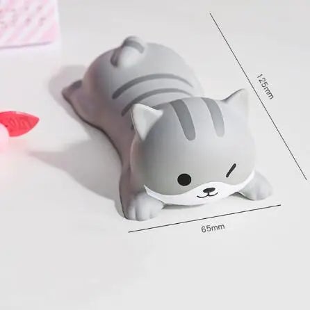 Ergonomic Kawaii Wrist Rest Mouse Pad - Slow Rising Squishy Support