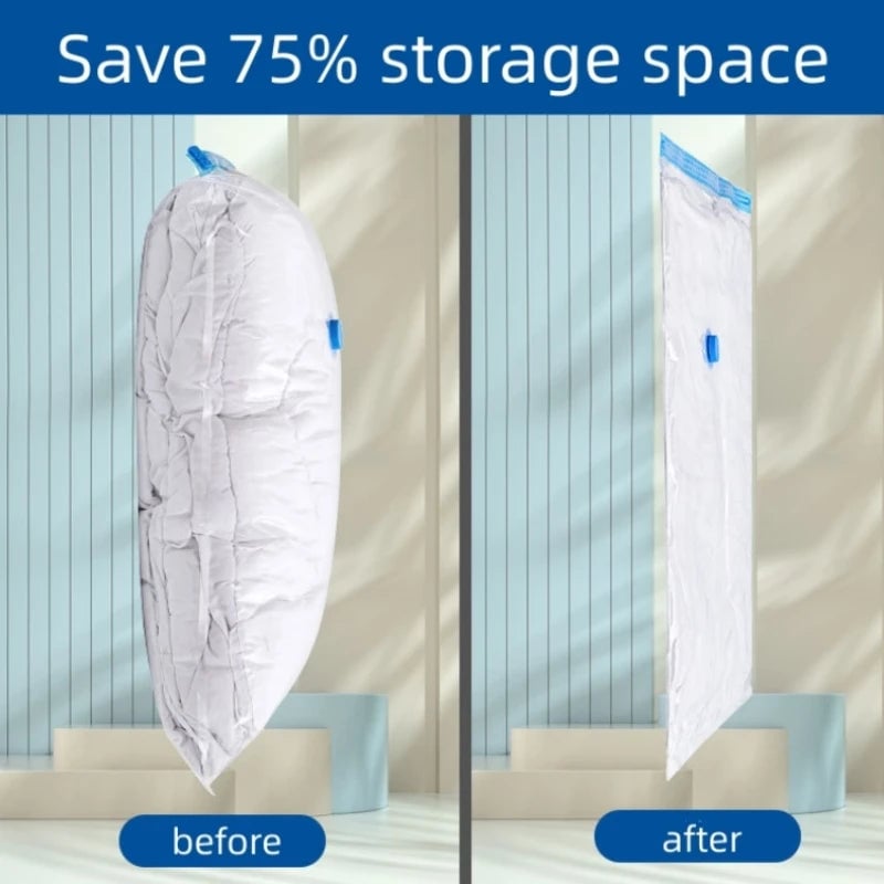 Large Vacuum Storage Bags 3-5PCS Compression Travel Space Saver Set