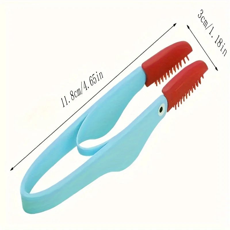 Pet Tear Stain Remover Comb - Dog Eye Cleaning Brush for Grooming