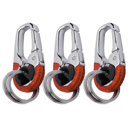 Stainless Steel Carabiner Keychain Hook - Outdoor Climbing Key Ring