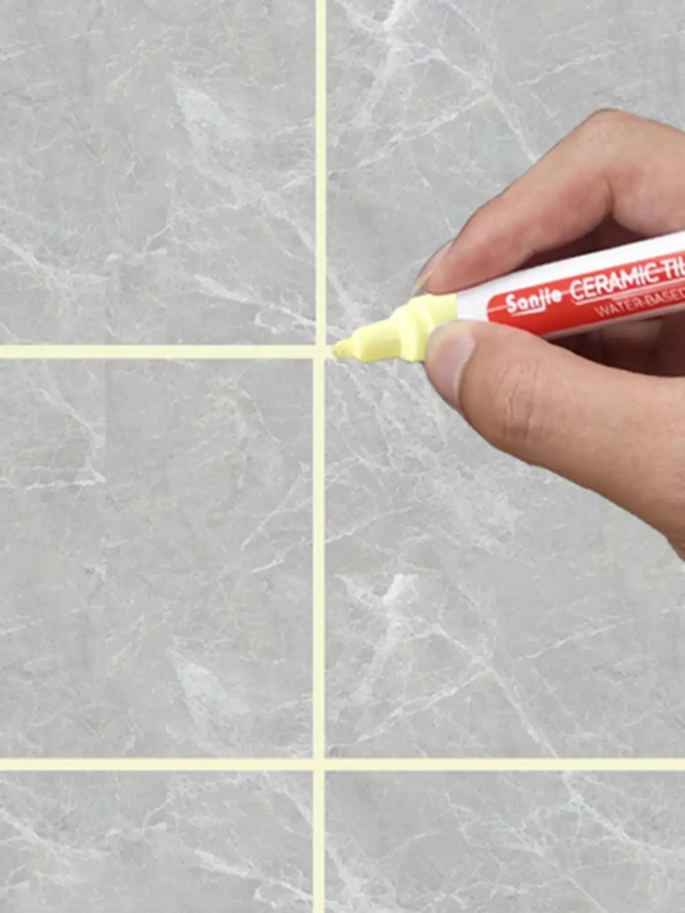 Anti-Mildew Ceramic Tile Gap Repair Pen - Bathroom Wall Floor Grout