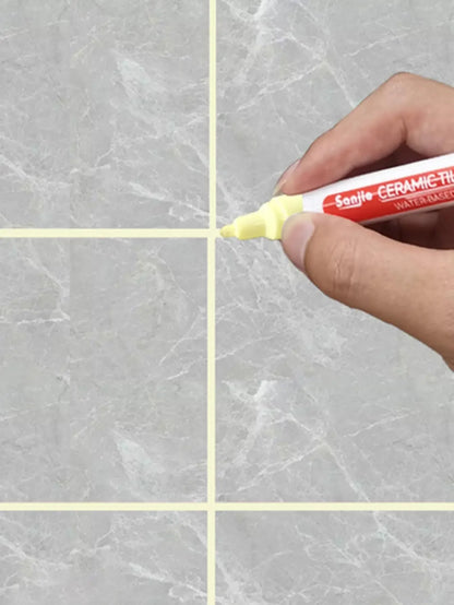 Anti-Mildew Ceramic Tile Gap Repair Pen - Bathroom Wall Floor Grout