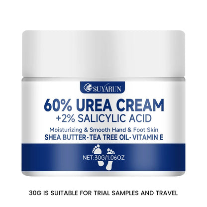 SUYARUN 60% Urea Foot Cream - Cracked Heel Repair & Callus Remover