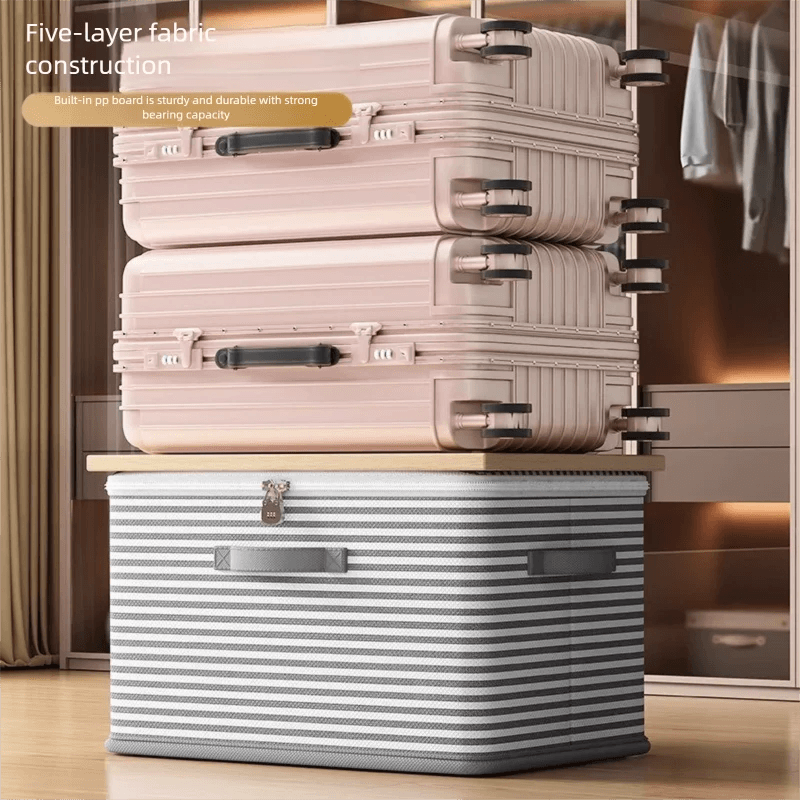 Lockable Foldable Storage Box - Password Protected Organizer