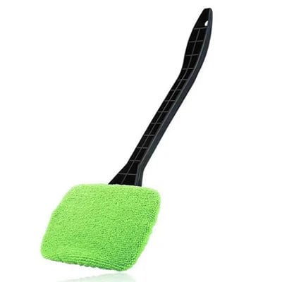 Car Window Cleaner Brush Kit Long Handle Windshield Interior Tool