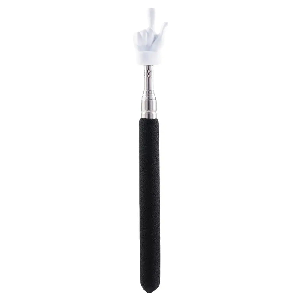 Retractable Finger Pointer Stick – Stainless Steel Telescopic Teaching Pointer