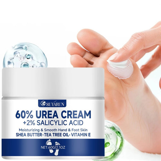 SUYARUN 60% Urea Foot Cream - Cracked Heel Repair & Callus Remover