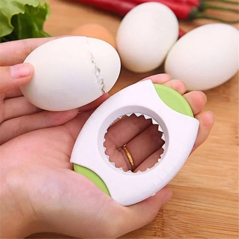 Boiled Egg Shell Topper Cutter Opener Set - Kitchen Egg Tools