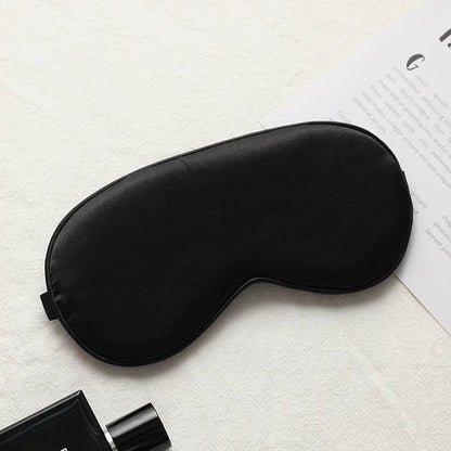 Imitation Silk Sleep Eye Mask - Portable Travel Blindfold Eyepatch