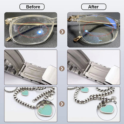 46kHZ Ultrasonic Cleaner Machine for Glasses Jewelry Eyewear