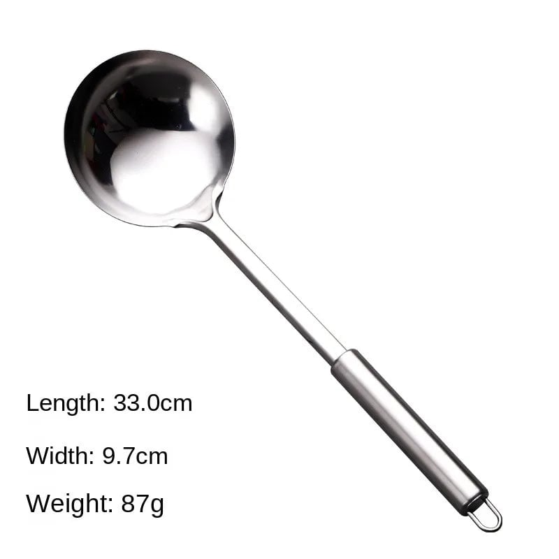 Stainless Steel Wok Spatula Set Long Handle Kitchen Utensils