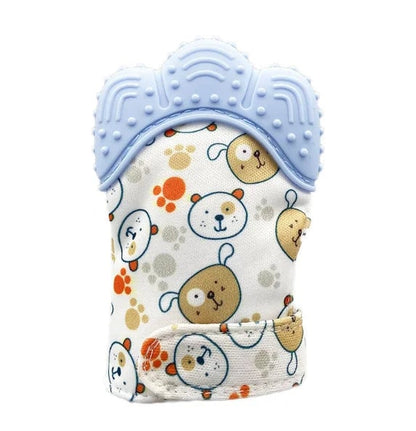 Food Grade Silicone Baby Teething Gloves Pain Relief Mittens