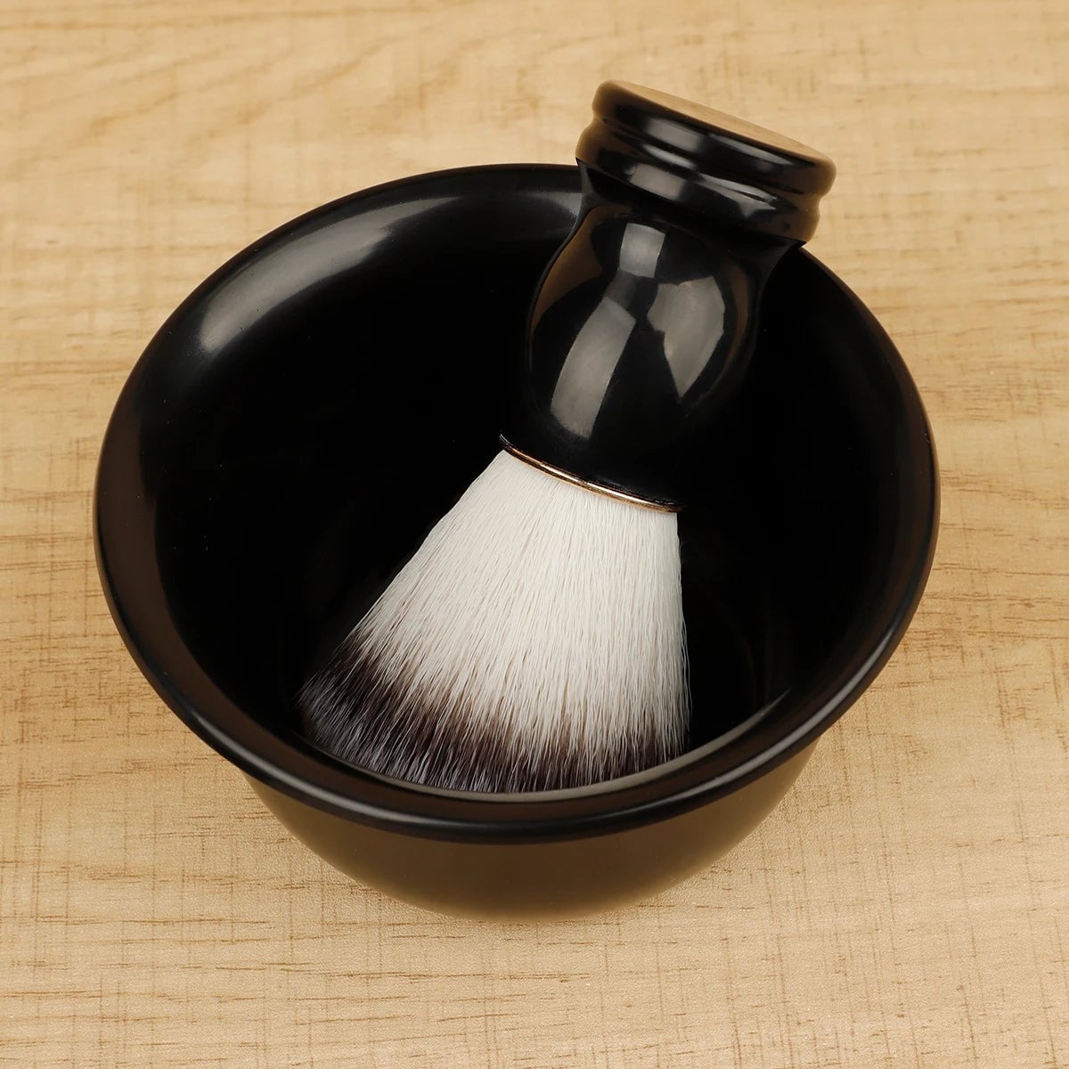 Professional Beard Shaving Brush Natural Bristle Hair Wooden Handle