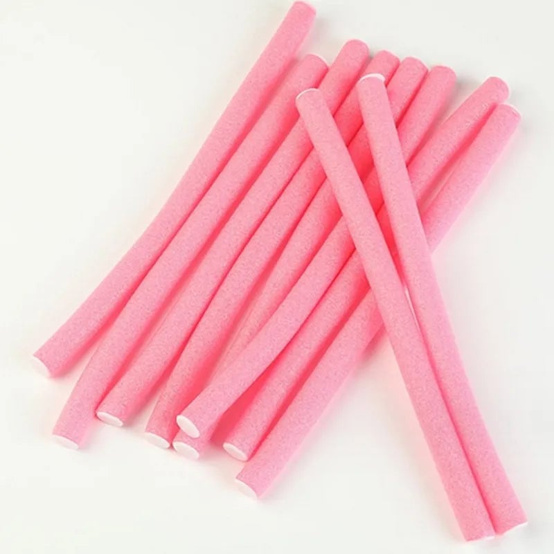 10pcs No Heat Hair Curler Twist Sponge Wave Formers Multifunction