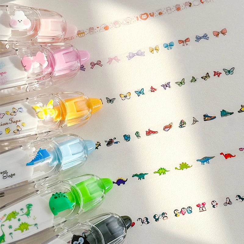 DIY Patterned Decorative Correction Tape - Cute Design for Diaries