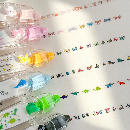 DIY Patterned Decorative Correction Tape - Cute Design for Diaries