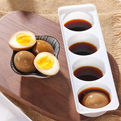 Egg Pickling Container Fresh Storage Box Crisper Design Food Prep