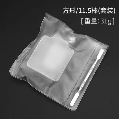 Clear Acrylic Handheld Mixing Palette - Makeup & Nail Art Tool