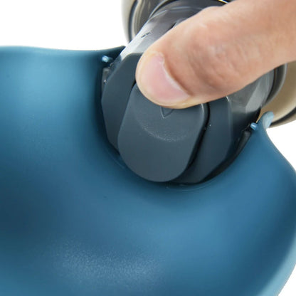 Large Dog Water Bottle Dispenser - Portable Travel Pet Bowl 2-in-1