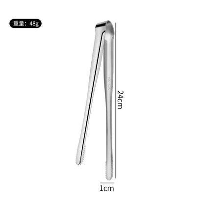 304 Stainless Steel BBQ Tongs Multi-Purpose Kitchen Spatula Clip