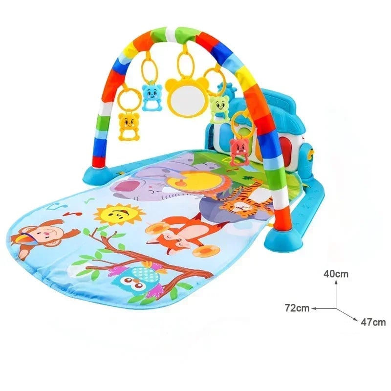 Baby Music Piano Play Mat - Educational Activity Gym Carpet Infant