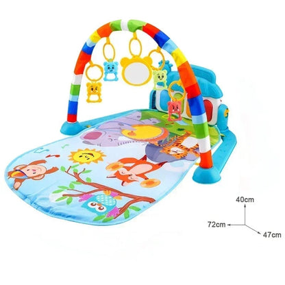 Baby Music Piano Play Mat - Educational Activity Gym Carpet Infant