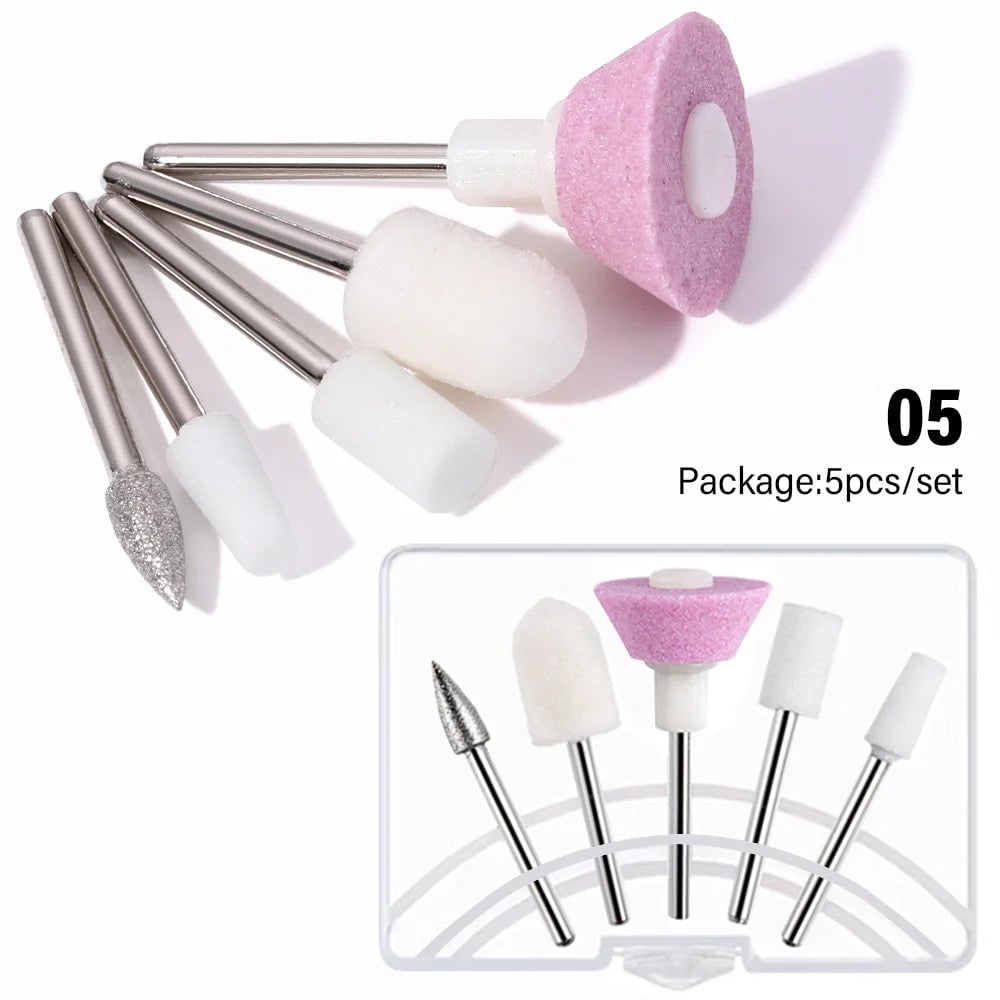 Lulaa Electric Nail Drill 35000RPM Professional Manicure Pedicure Kit