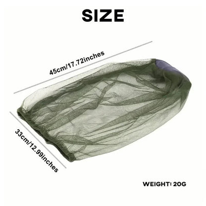 Mosquito Net Fishing Cap - Breathable Mesh Outdoor Hat Men Women