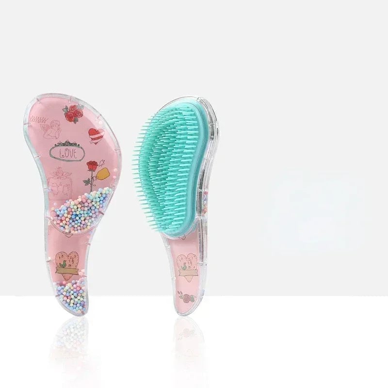Anti Static Massage Unicorn Hair Brush - Tangle Detangle
