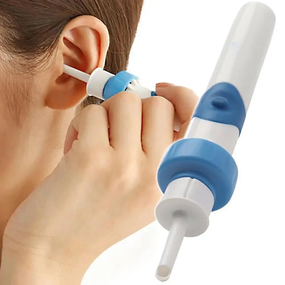 Electric Cordless Earwax Removal Tool - Safe Earpick Cleaner Kit