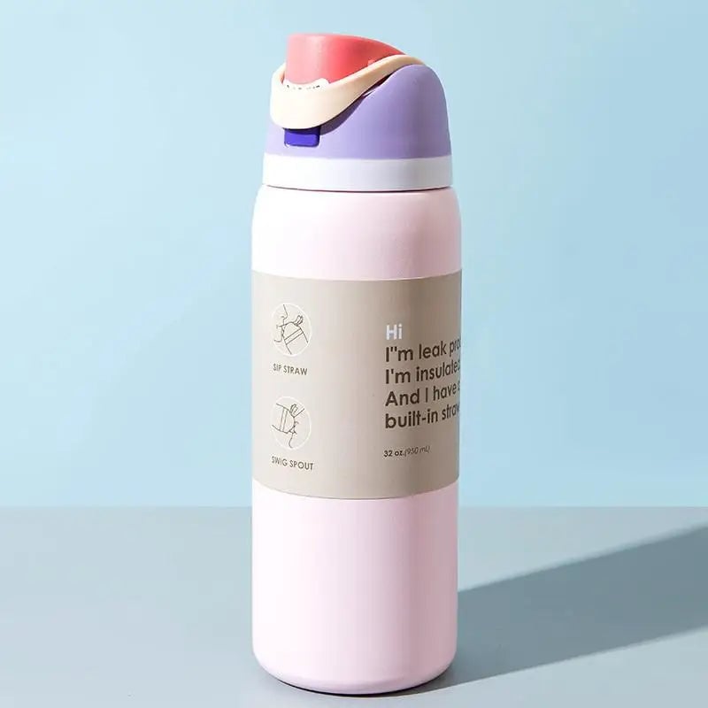 Stainless Steel Vacuum Insulated Sports Water Bottle 500ml Thermal