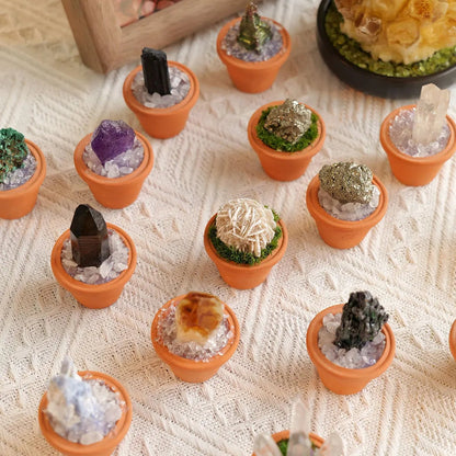 Natural Amethyst Quartz Crystal Stones - Healing Gemstones Feng Shui