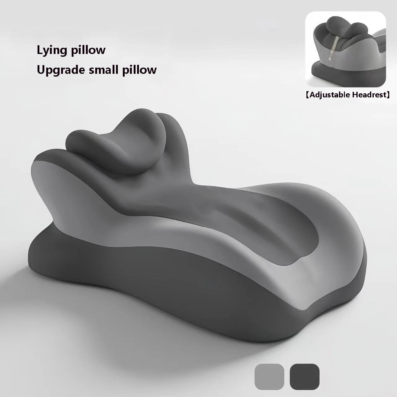Memory Foam Ergonomic Wedge Pillow Neck Support Leg Rest Multi-Use