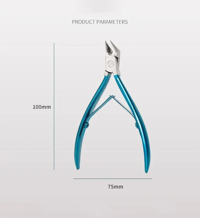Professional Stainless Steel Ingrown Thick Toenail Clipper Nipper