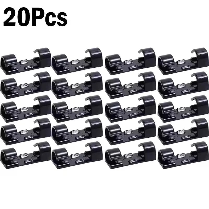Self-Adhesive Cable Clips Organizer Wire Holder Cord Management